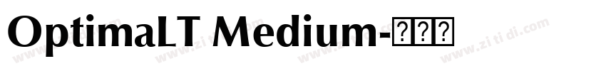 OptimaLT Medium字体转换